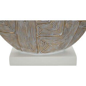 Mauro Ferretti tafellamp Eklipsen E27 Ø 38x64 cm goud wit