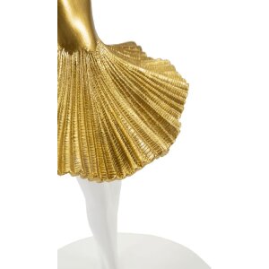 Mauro Ferretti tafellamp dancer E27 Ø 28x64 cm goud wit