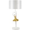 Mauro Ferretti tafellamp dancer E27 Ø 28x64 cm goud wit