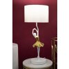 Mauro Ferretti tafellamp dancer E27 Ø 28x64 cm goud wit