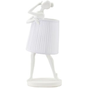 Mauro Ferretti tafellamp Ballet E14 Ø 29x25x62,5 cm wit