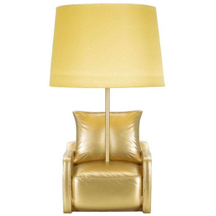 Mauro Ferretti tafellamp mid-eeuws E27 26x46 cm goud