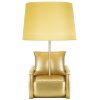 Mauro Ferretti tafellamp mid-eeuws E27 26x46 cm goud