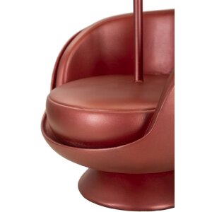 Mauro Ferretti tafellamp mid-eeuws E27 26x43 cm rood