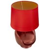 Mauro Ferretti tafellamp mid-eeuws E27 26x43 cm rood