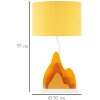 Mauro Ferretti Tafel lamphouder Kleur E27 30x57 cm geel