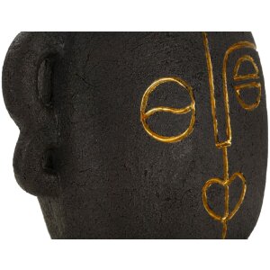 Mauro Feretti Tafel lamp Tribal E27 Ø 30,5 x 46 cm bruin goud