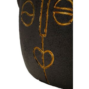 Mauro Feretti Tafel lamp Tribal E27 Ø 30,5 x 46 cm bruin goud