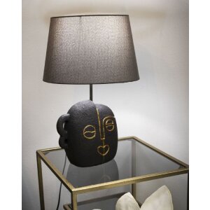 Mauro Feretti Tafel lamp Tribal E27 Ø 30,5 x 46 cm bruin goud