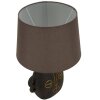 Mauro Feretti Tafel lamp Tribal E27 Ø 30,5 x 46 cm bruin goud