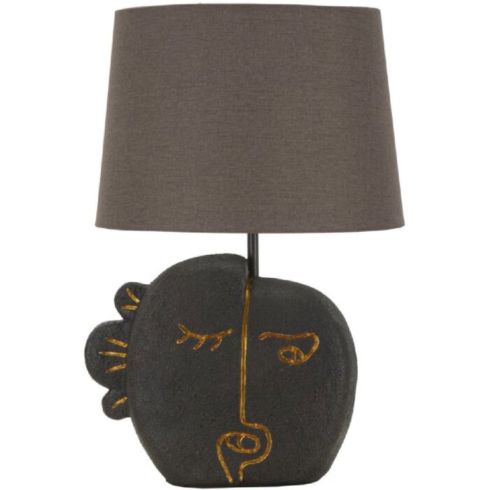 Mauro Ferretti Tafel lamp Tribal E27 Ø 27,5x39,5 cm bruin goud