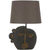 Mauro Ferretti Tafel lamp Tribal E27 Ø 27,5x39,5 cm bruin goud
