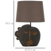 Mauro Ferretti Tafel lamp Tribal E27 Ø 27,5x39,5 cm bruin goud