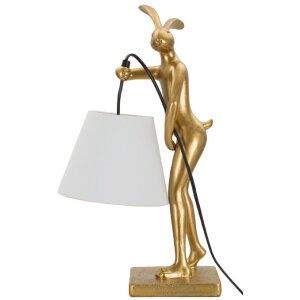 Mauro Feretti Tafel lamp Konijnenbasis E14 26×16×47 cm goud wit