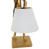 Mauro Feretti Tafel lamp Konijnenbasis E14 26×16×47 cm goud wit