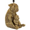 Mauro Feretti Tafellamp Huisdier E27 Diameter 26x43,8 cm goud zwart