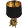 Mauro Feretti Tafellamp Huisdier E27 Diameter 26x43,8 cm goud zwart