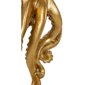 Mauro Ferretti tafellamp Octopus E27 diameter 30,5x64,5 cm goud wit