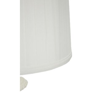 Mauro Ferretti tafellamp Caserta E27 Ø30x57cm wit goud