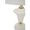 Mauro Ferretti tafellamp Caserta E27 Ø30x57cm wit goud