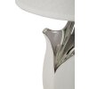 Mauro Ferretti tafellamp Shiny E27 ∅ 30x51 cm wit zilver