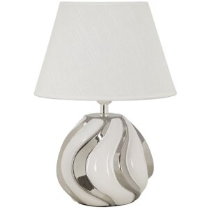 Mauro Ferretti tafellamp Shiny E27 Ø 30x42 cm wit...