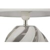 Mauro Ferretti tafellamp Shiny E27 Ø 30x42 cm wit zilver