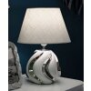 Mauro Ferretti tafellamp Shiny E27 Ø 30x42 cm wit zilver