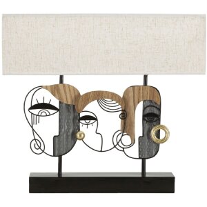 Mauro Ferretti Tafellamp Pikassy Plus E27 50x17,8x45 cm meerkleuren