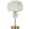 Mauro Ferretti Tafellamp Diamon E27 ⌀ 30×55 cm wit goud