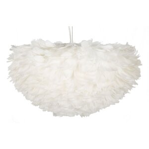 Mauro Ferretti plafondlamp Feder E27 Ø 60x30 cm wit