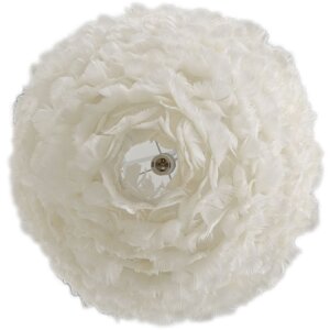 Mauro Ferretti plafondlamp Feder E27 Ø 60x30 cm wit