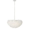 Mauro Ferretti plafondlamp Feder E27 Ø 60x30 cm wit