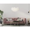 Mauro Ferretti plafondlamp Feder E27 Ø 60x30 cm wit