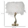 Mauro Feretti tafel lamp Cart E27 Ø 25x47 cm wit goud