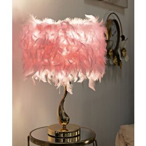Mauro Ferretti Tabel Lamp E27 Ø 25x47 cm roze goud