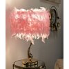 Mauro Ferretti Tabel Lamp E27 Ø 25x47 cm roze goud