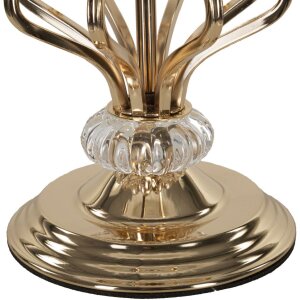 Mauro Ferretti Tafellamp Tarty E27 Ø 25x54 cm wit goud