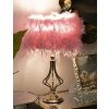 Mauro Ferretti tafellamp Tarty E27 ∅25×54cm roze goud