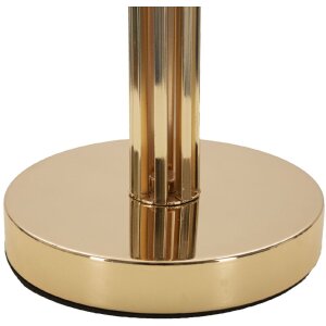 Mauro Ferretti Tafelamp Slimmy E27 Ø 28x53 cm wit goud