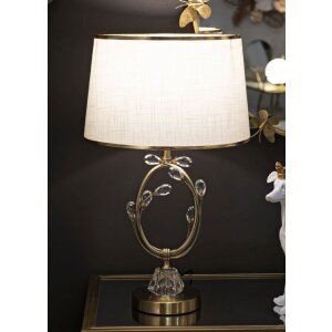 Mauro Ferretti tafellamp Versailles Witte goud