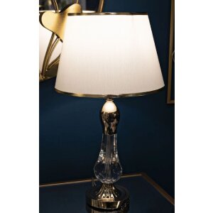 Mauro Ferretti tafellamp Bratislava E27 Ø33x59cm goud