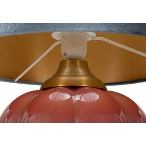 Mauro Ferretti tafellamp Helene Bal E27 Ø 32,5x50 cm rood blauw