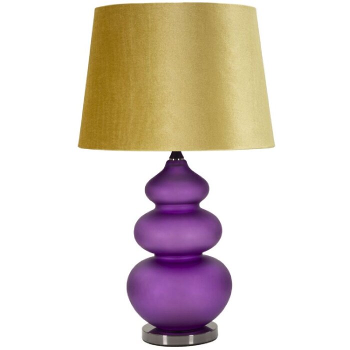 Mauro Ferretti Tafelverlichting Milva Drie E27 Ø 40x70 cm paars geel