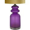 Mauro Ferretti tafellicht Milva Twee E27 Diameter 32,5x57,5 cm violet-goud