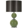 Mauro Ferretti Tafel lamp EVA Twee E27 Ø 38x65 cm groen zwart