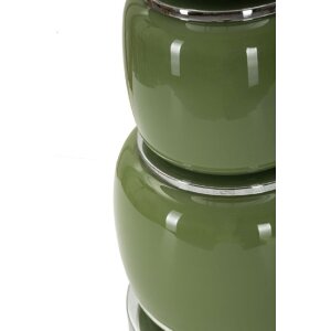 Mauro Ferretti Tafellamp Eva Drie E27 Ø 32,5x55 cm groen zwart