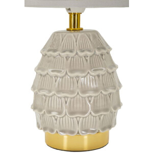 Mauro Ferretti nachttableerlampe Pigny E14 Ø 15x30,5 cm krem