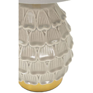 Mauro Ferretti nachttableerlampe Pigny E14 Ø 15x30,5 cm krem