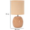Mauro Ferretti Nachttischlamp Pontus E14 Ø 14x27 cm perzik